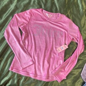 Rhinestone long sleeve